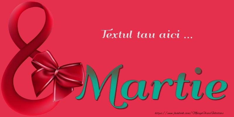 Personalizare felicitari cu text de Ziua femeii 8 martie | 8 Martie-2