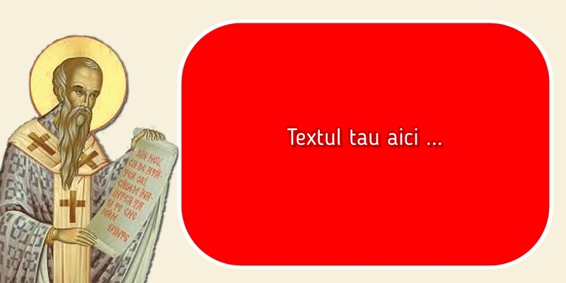 Personalizare felicitari cu text de Sfântul Alexandru | Sf alexandru