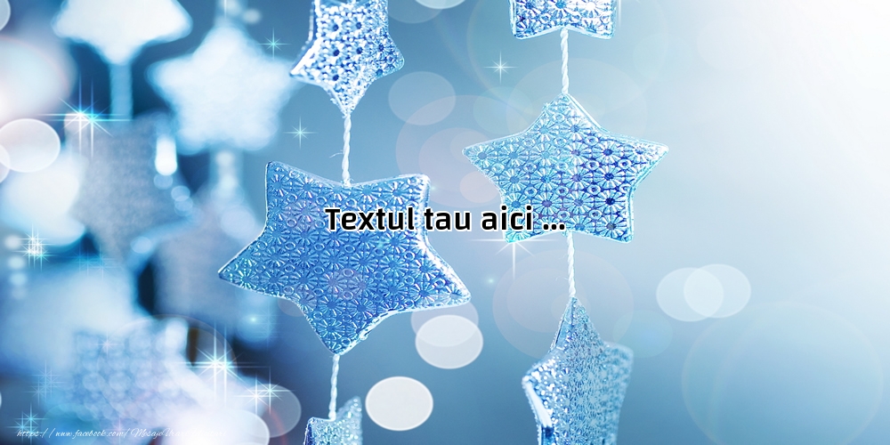 Personalizare felicitari cu text de Anul Nou | Artificii