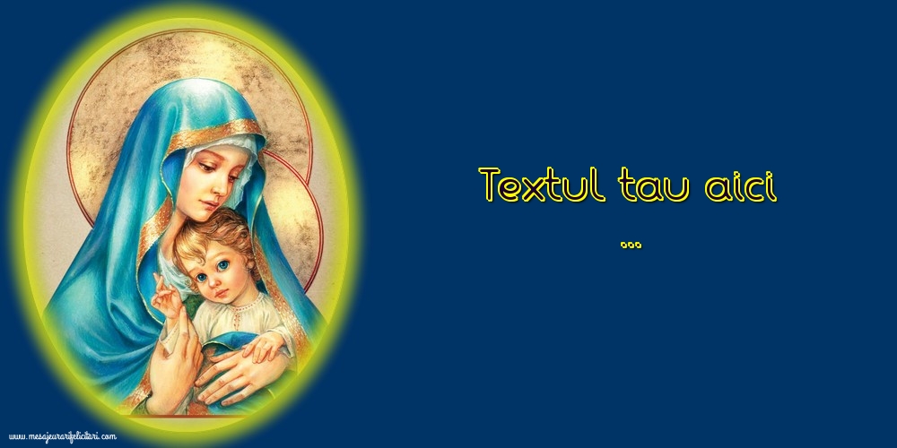 Personalizare felicitari cu text Religioase