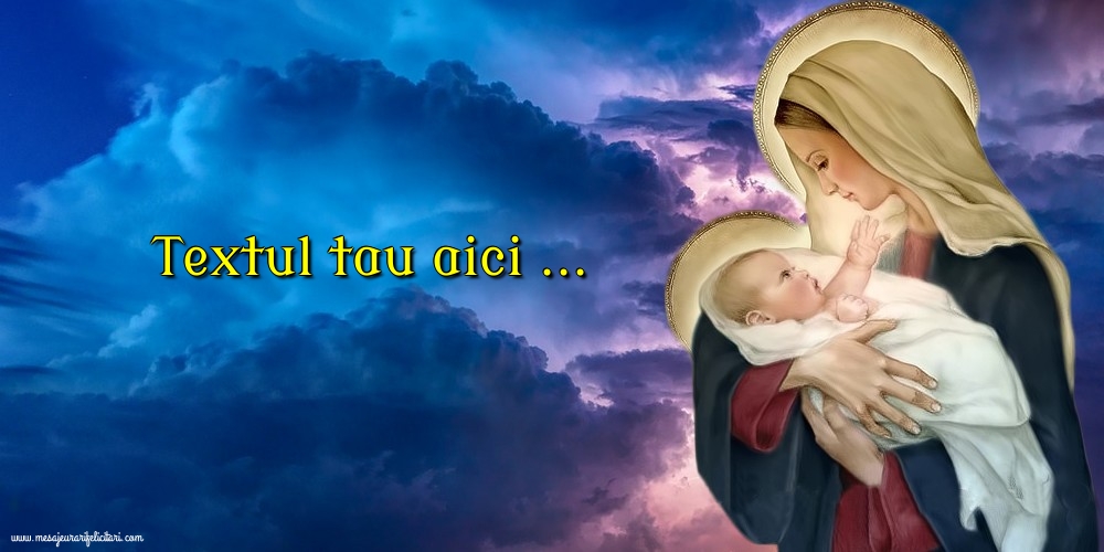 Personalizare felicitari cu text Religioase