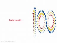 Personalizare felicitari cu text Ziua Nationala a Romaniei La multi ani, Romania!