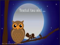 Personalizare felicitari cu text de noapte buna Noapte buna