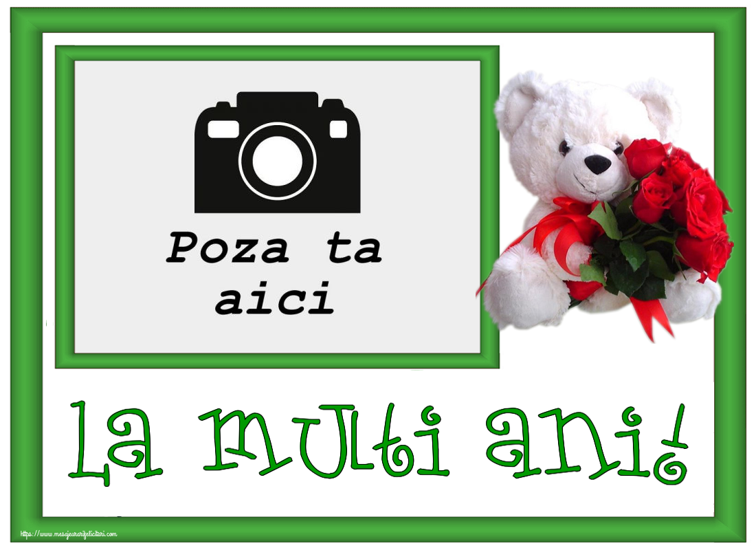 Personalizare felicitari de Ziua femeii 8 martie | La multi ani! - Rama foto