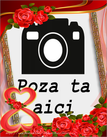 Personalizare felicitari de Ziua femeii 8 martie | Felicitare de 8 Martie personalizata