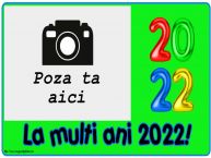 Personalizare felicitari de Anul Nou | La multi ani 2022! - Rama foto