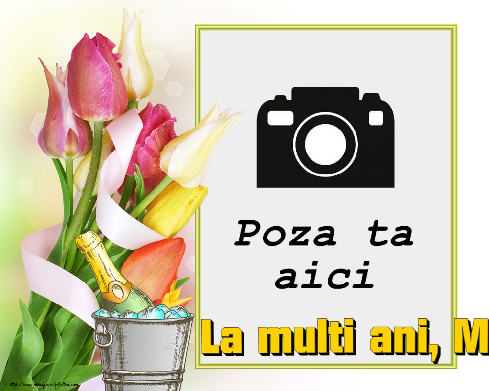 Personalizare felicitari de Sfanta Maria Mare | La multi ani, Maria! - Rama foto