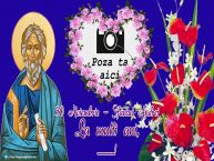 Personalizare felicitari de Sfantul Andrei | 30 Noiembrie - Sfântul Andrei La multi ani, ...! - Rama foto