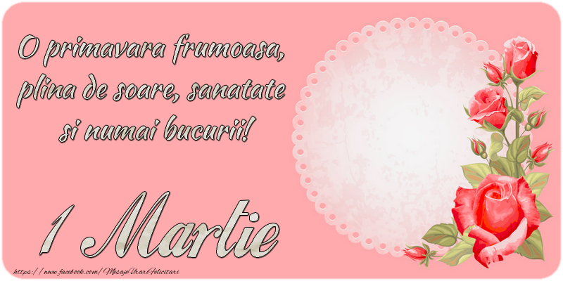 Felicitari Cu Poza Profile Facebook Martisor 1 Martie O