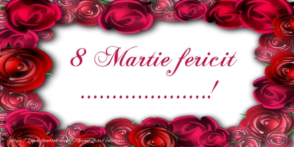 Personalizare felicitari de Ziua femeii 8 martie | 8 Martie Fericit ...!