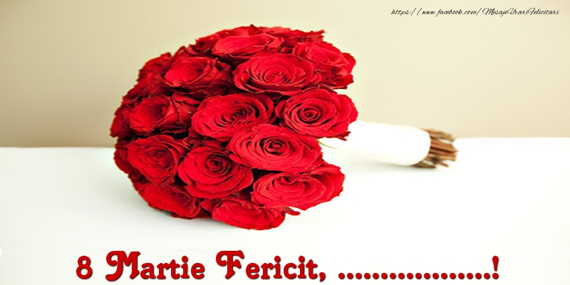 Personalizare felicitari de Ziua femeii 8 martie | 8 Martie Fericit, ...!