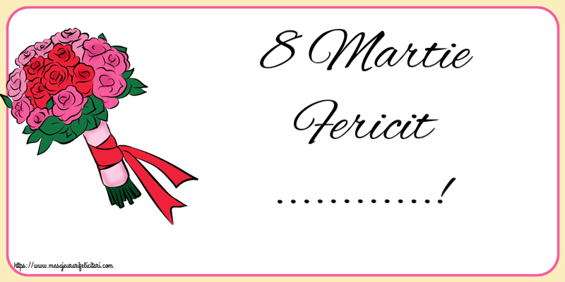Personalizare felicitari de Ziua femeii 8 martie | 8 Martie Fericit ...!