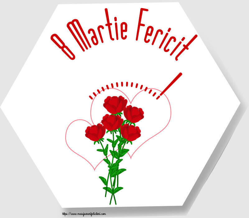 Personalizare felicitari de Ziua femeii 8 martie | 8 Martie Fericit ...!