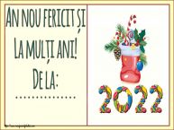Personalizare felicitari de Anul Nou | An nou fericit și La mulți ani! De la: ...
