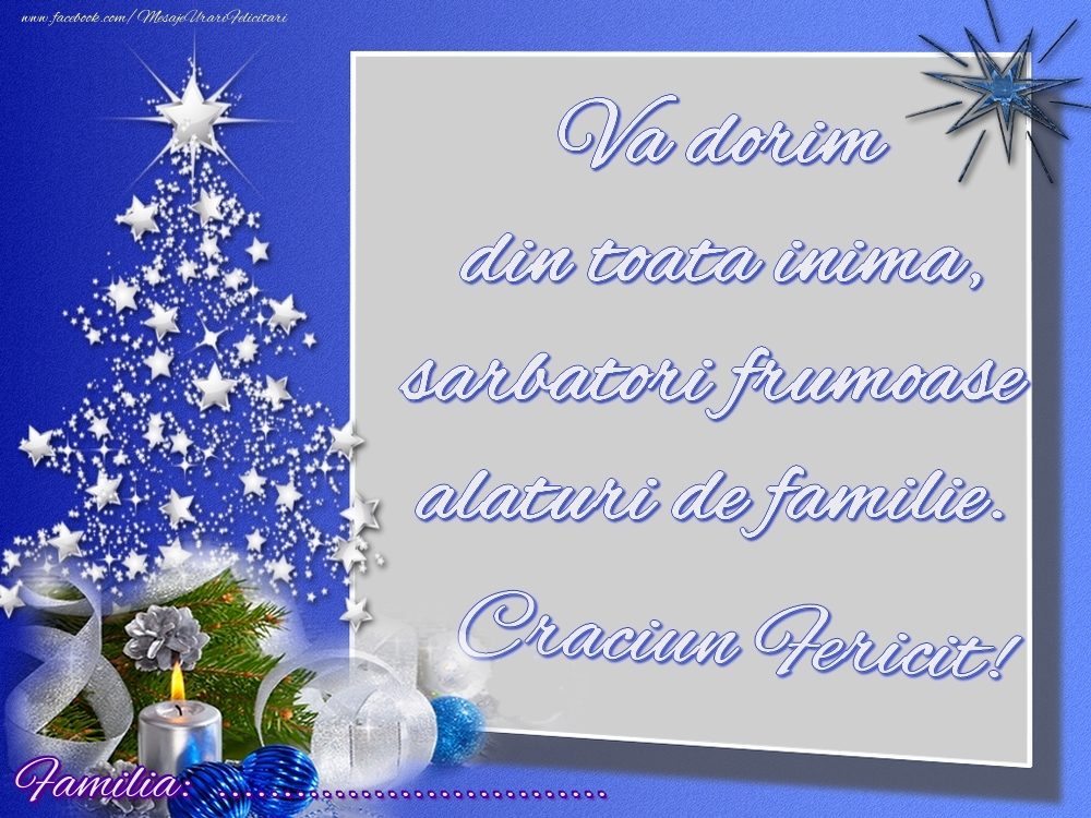 Sunteti o familie frumoasa