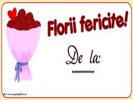 Personalizare felicitari de Florii | Florii fericite! De la: ...