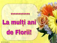 Personalizare felicitari de Florii | ... La mulți ani de Florii!