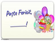 Personalizare felicitari de Pasti | Paște Fericit, ...!
