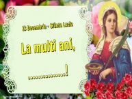 Personalizare felicitari de Sfânta Lucia | 13 Decembrie - Sfânta Lucia La multi ani, ...!