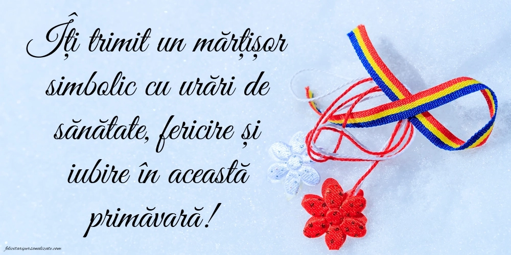 Imagini cu felicitări de 1 Martie: Ghiocei