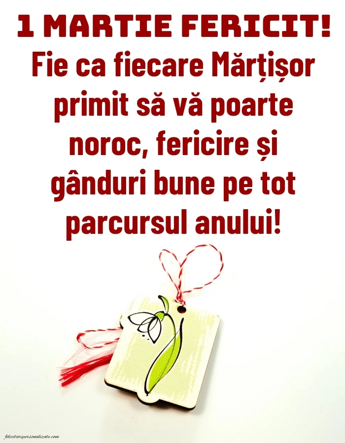 Urări de Mărțișor cu imagini: Ghiocei