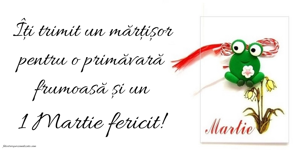 Imagini și felicitări cu mesaje de 1 Martie - Mărtisor: Mărțișor