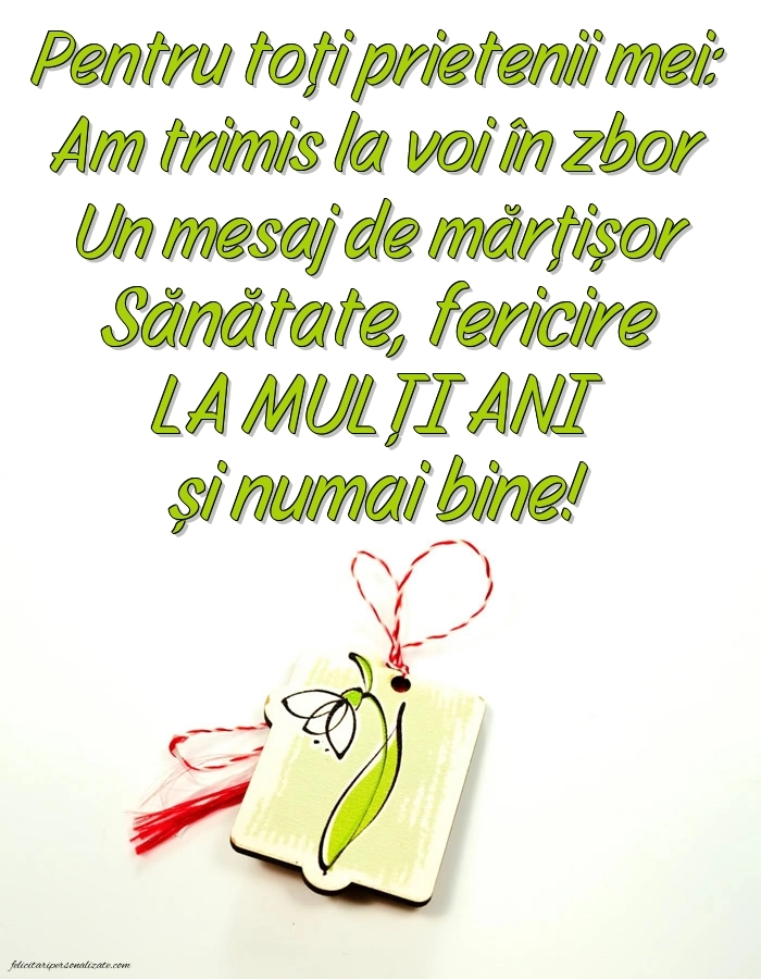 Felicitări de 1 Martie pentru facebook: Ghiocei