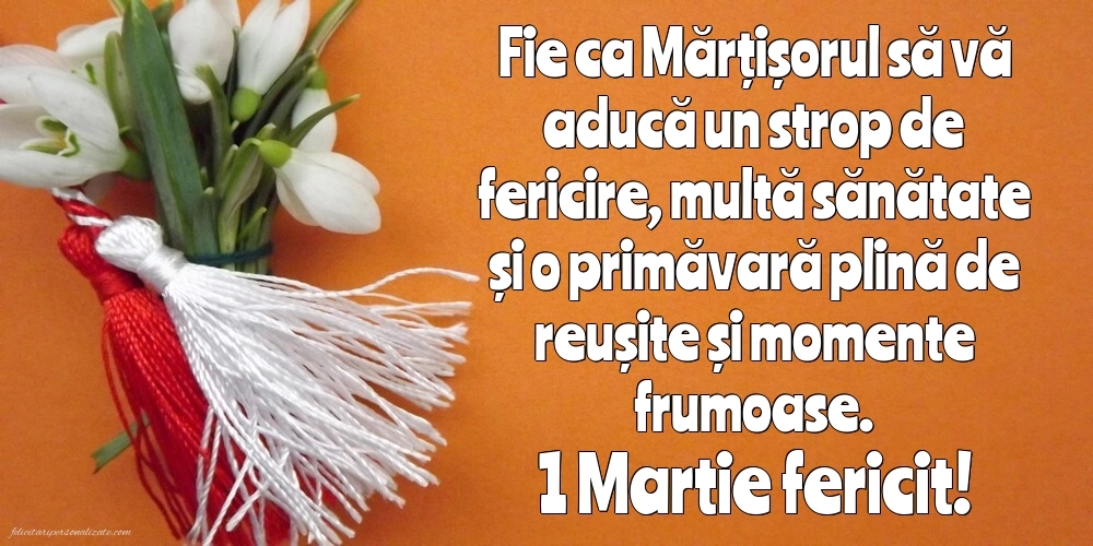 Cele mai frumoase felicitări de 1 Martie: Mărțișor