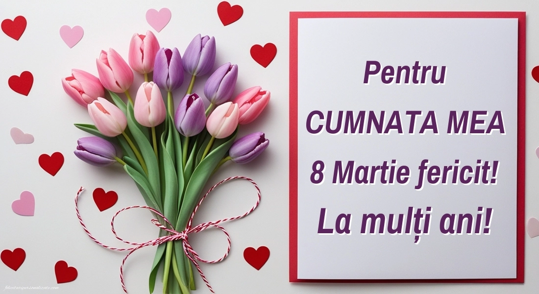 Imagini de 8 Martie pentru Cumnată: Lalele