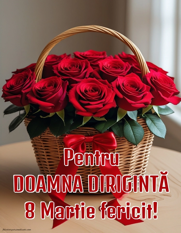 Imagini de 8 Martie pentru Dirigintă: Trandafiri