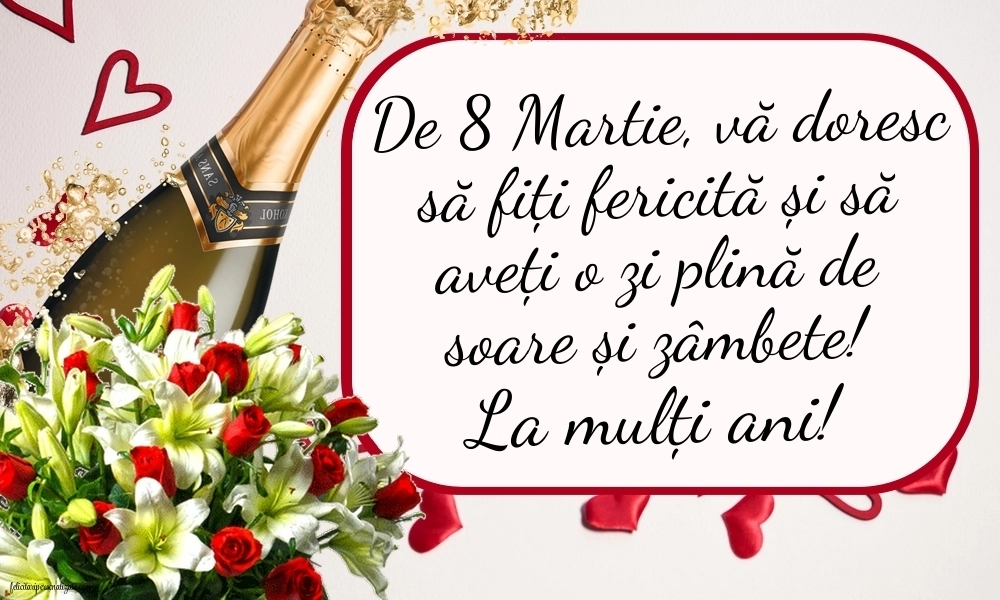 Imagini de 8 Martie pentru Educatoare: Flori