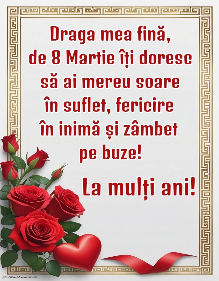 Imagini de 8 Martie pentru Fină: 8