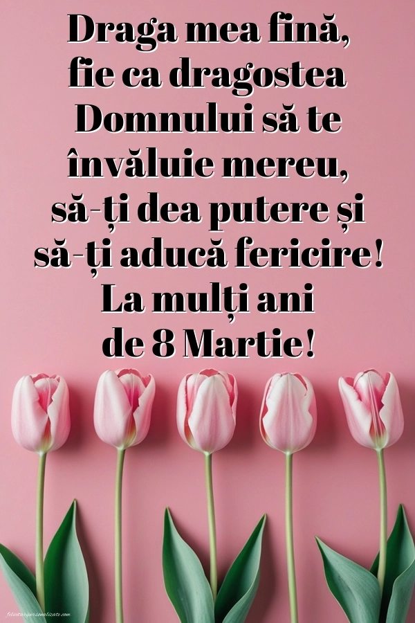 Imagini de 8 Martie pentru Fină: Lalele