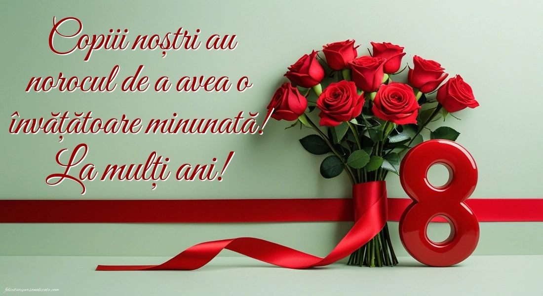 Imagini de 8 Martie pentru Învățătoare: 8