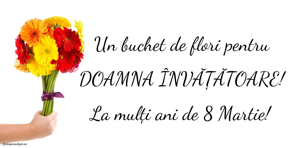 Imagini de 8 Martie pentru Învățătoare: Flori
