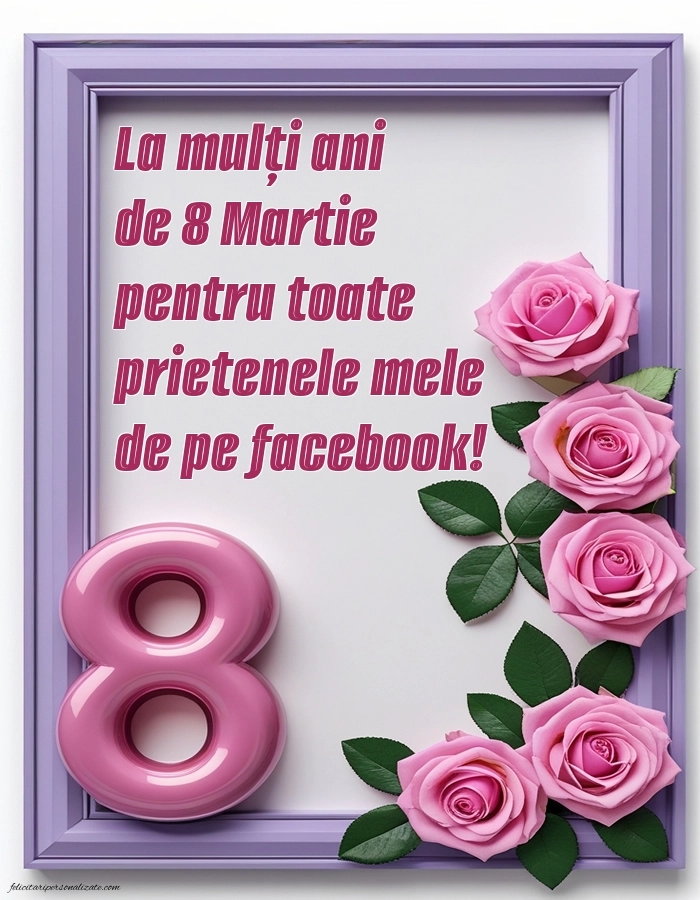 Poze cu urări de Ziua Femeii: 8