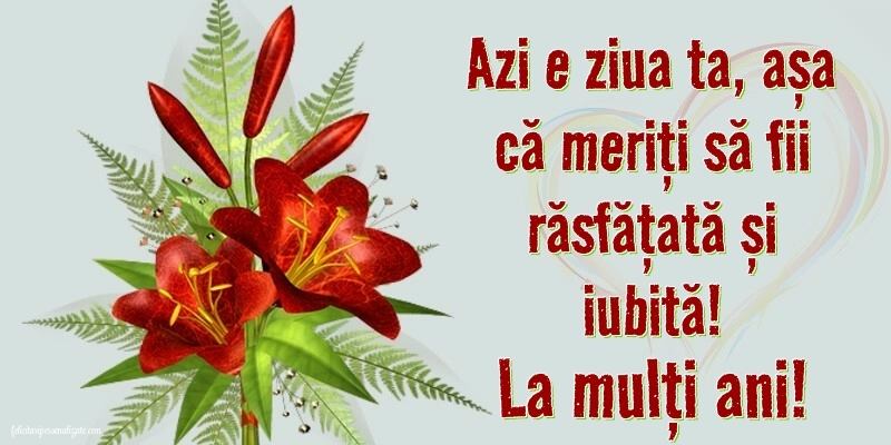 Imagini și felicitări cu mesaje de 8 Martie - Ziua Femeii: Flori