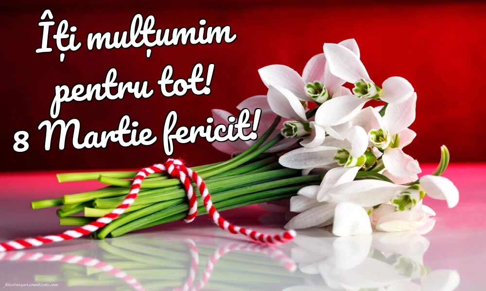 Cele mai frumoase imagini cu mesaje de 8 Martie: Ghiocei