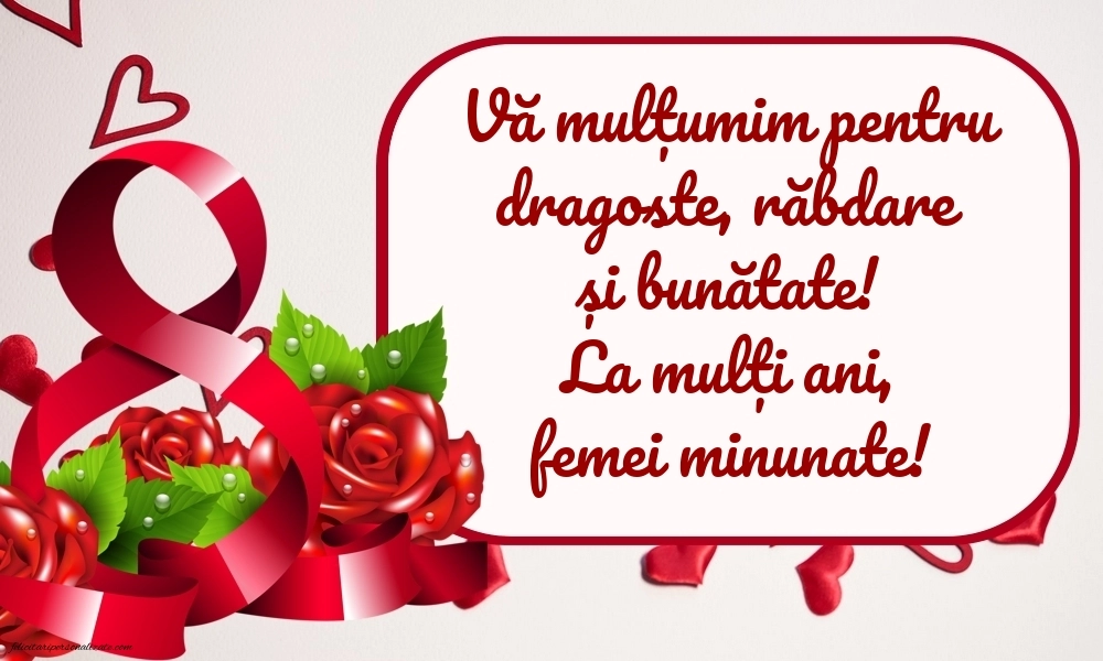 Imagini cu urări de Ziua Femeii - 8 Martie: 8