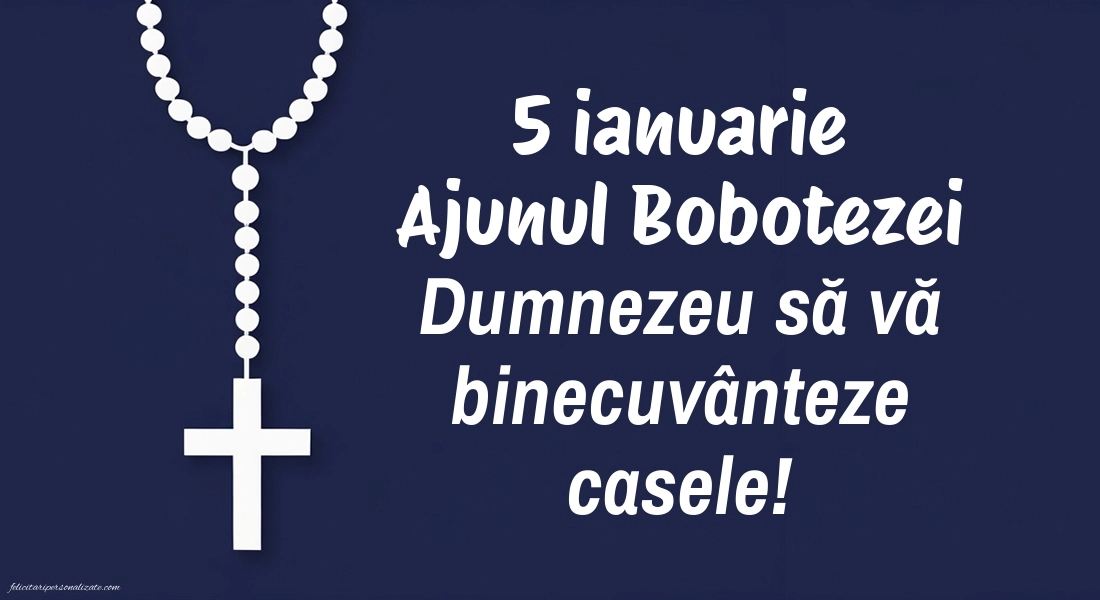 Imagini de Ajunul Bobotezei 2026: Credință