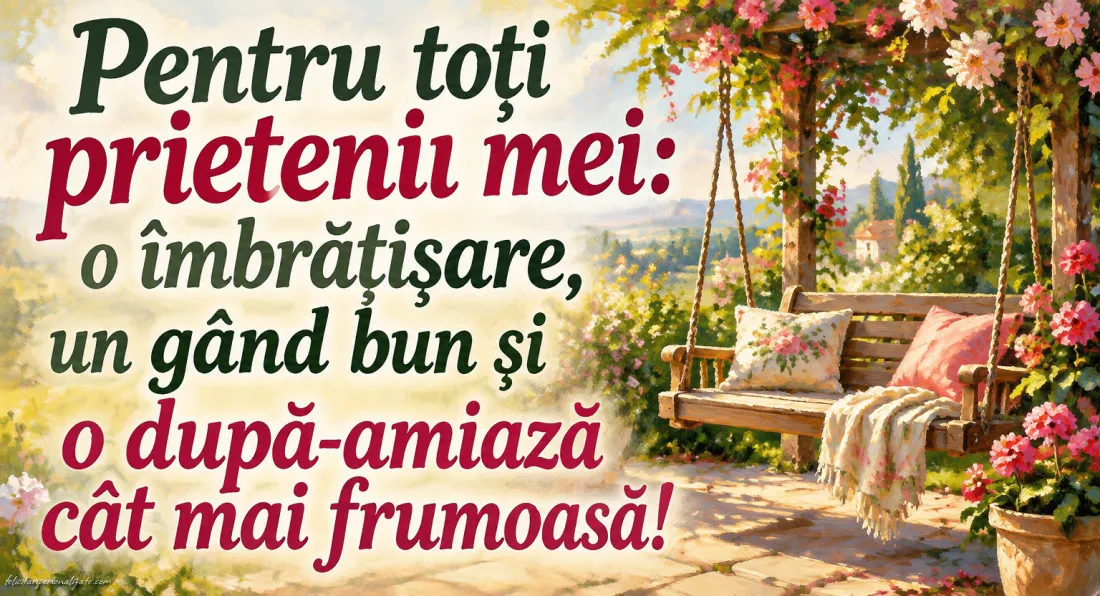 Imagini cu mesaje de după-amiază: 