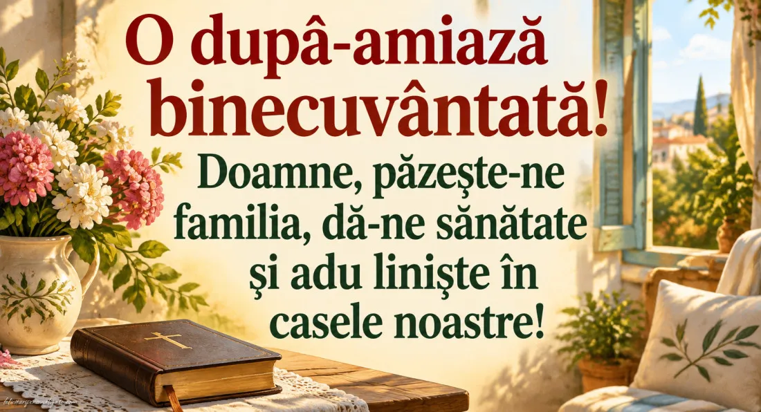Imagini cu mesaje de după-amiază: 