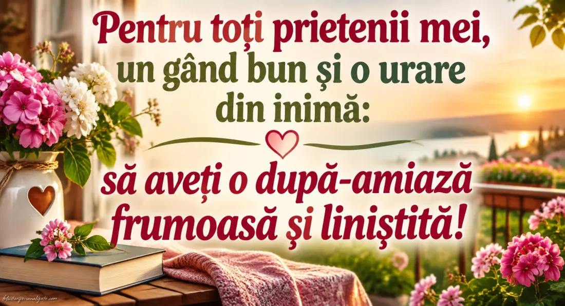 Imagini cu mesaje de după-amiază: 