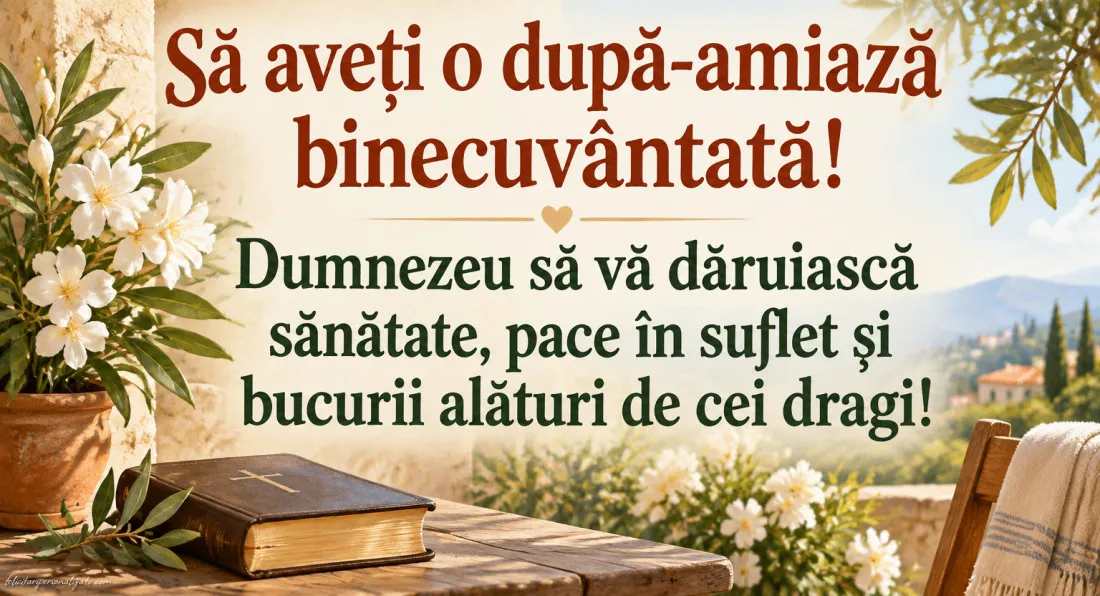 Imagini cu mesaje de după-amiază: 