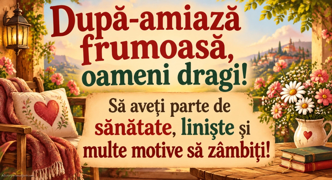 Imagini cu mesaje de după-amiază: 