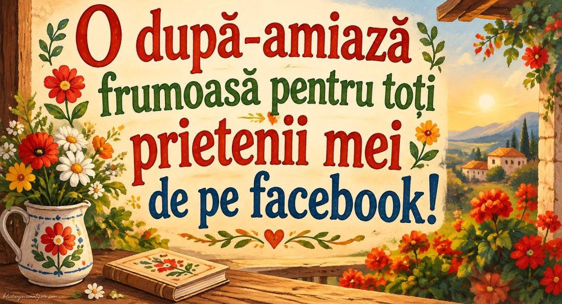 Imagini cu mesaje de după-amiază: 