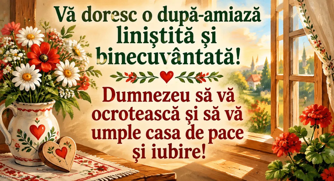Imagini cu mesaje de după-amiază: 