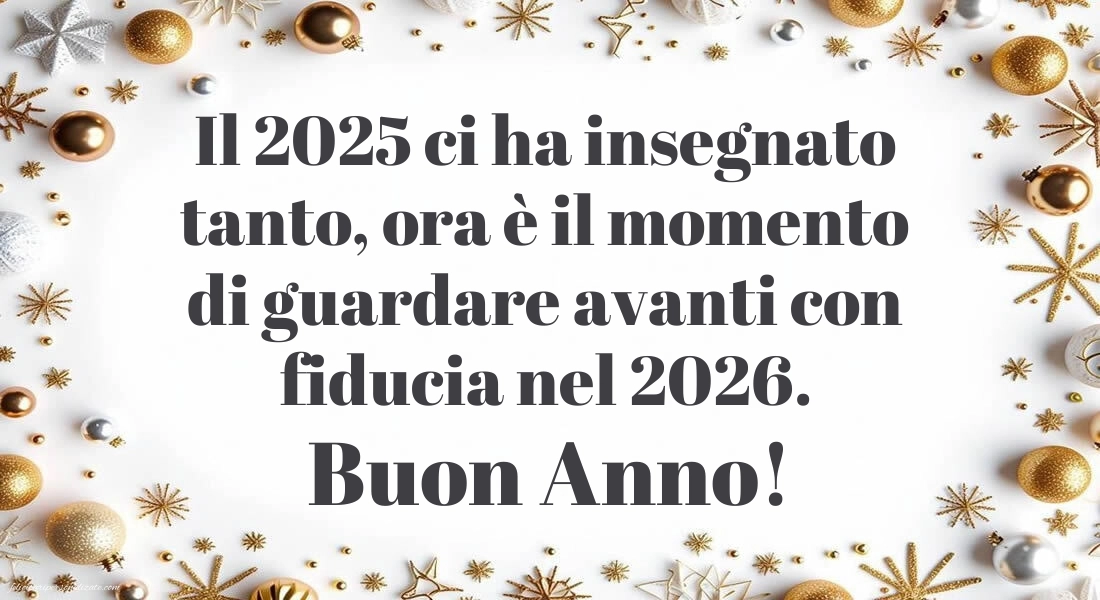 Felicitări de Anul Nou 2026 Imagini în Italiană: Decorațiuni de Sărbători