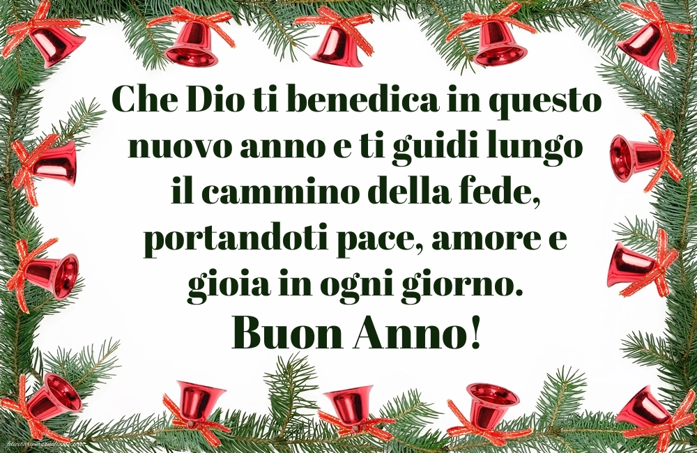Felicitări de Anul Nou 2026 Imagini în Italiană: Decorațiuni de Crăciun