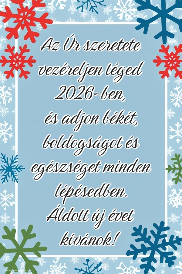 Felicitări de Anul Nou 2026 Imagini în Maghiară: Decorațiuni de Sărbători